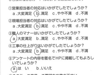 静岡県伊豆の国市　T様の声