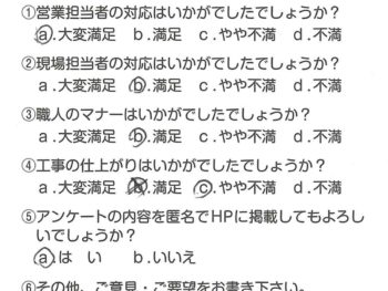 静岡県伊豆市　I様の声