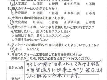 静岡県伊豆の国市　I様の声