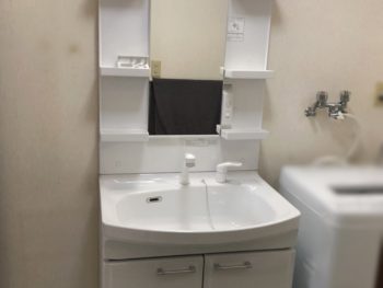 静岡県伊豆の国市　H様　洗面化粧台リフォーム　施工事例