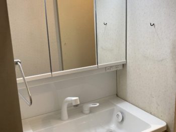 静岡県三島市　F様　洗面化粧台リフォーム　施工事例