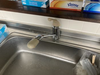 静岡県伊豆の国市Y様キッチン水栓リフォーム 施工事例