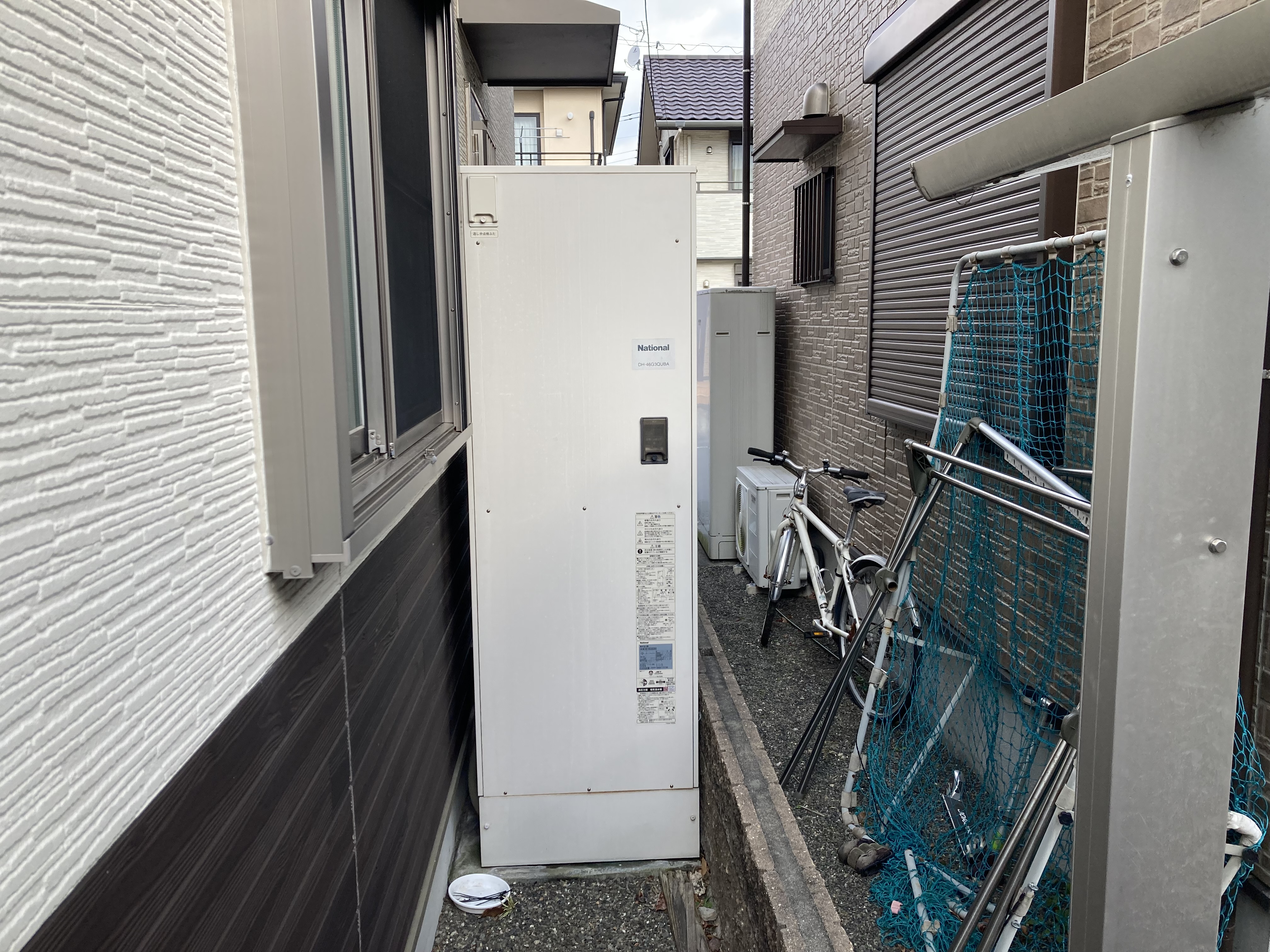 静岡県／電気温水器～エコキュート交換Ｈ様邸／エコキュート・給湯器交換