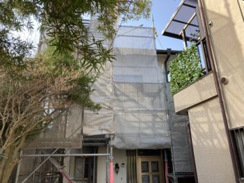 静岡県伊豆の国市古奈／下屋改修・屋根外壁塗装工事Ｙ様邸／雨漏り修理・外装改修工事・屋根の割れ