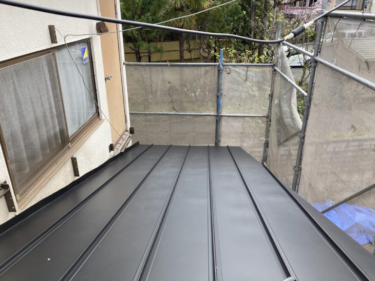 静岡県伊豆の国市古奈／下屋改修・屋根外壁塗装工事Ｙ様邸／雨漏り修理・外装改修工事・屋根の割れ