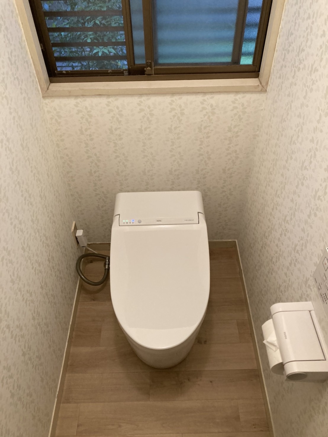 静岡県／トイレ交換工事／トイレリフォーム・TOTO・ネオレストDH1・タンクレストイレ