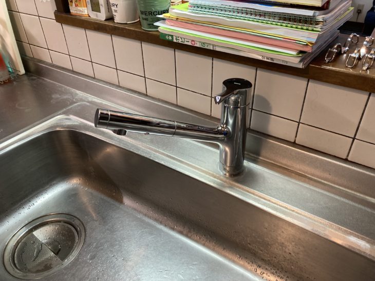 静岡県函南町柏谷／キッチン水栓交換工事W様邸／キッチンリフォーム・水栓工事・水道工事