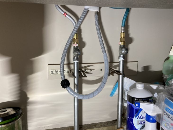 静岡県函南町柏谷／キッチン水栓交換工事W様邸／キッチンリフォーム・水栓工事・水道工事