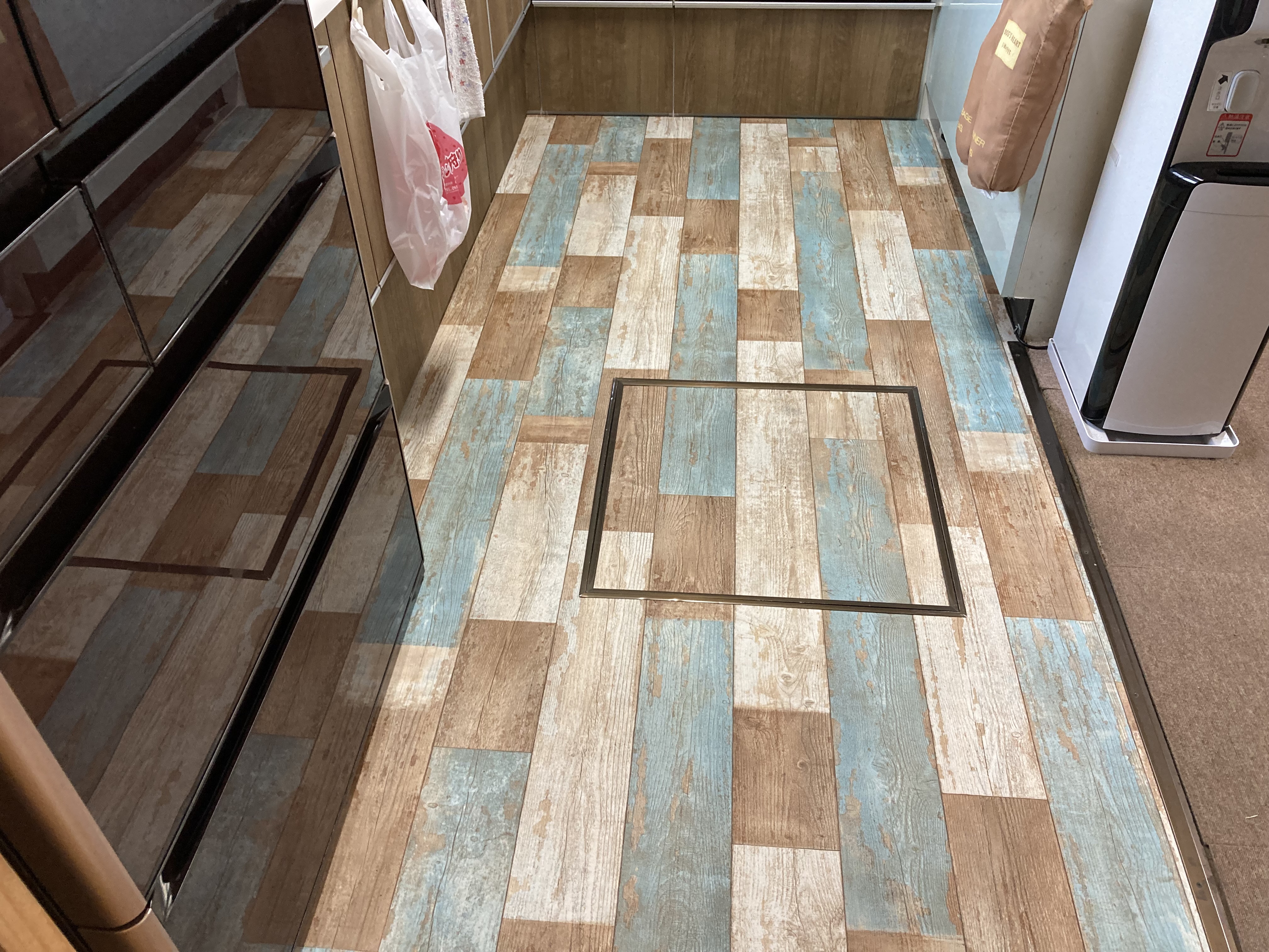 静岡県伊豆の国市韮山山木/キッチン改修S様邸/キッチンリフォーム・クリナップラクエラ・クッションフロアー張り替え・助成金使用