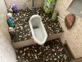 静岡県沼津市足保／和便改修工事／トイレリフォーム・和式トイレ・パナソニック・ウォシュレット・アラウーノＳ160 