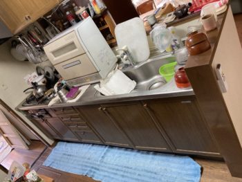 静岡県函南町平井／キッチン改修工事Ｓ様邸／キッチンリフォーム・クリナップラクエラ