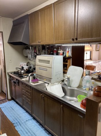 静岡県函南町平井／キッチン改修工事Ｓ様邸／キッチンリフォーム・クリナップラクエラ