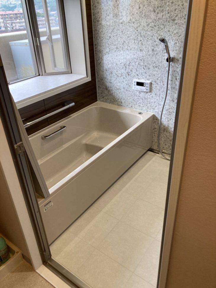 静岡県駿東郡長泉町／お風呂改修工事O様邸／お風呂リフォーム・タカラスタンダード