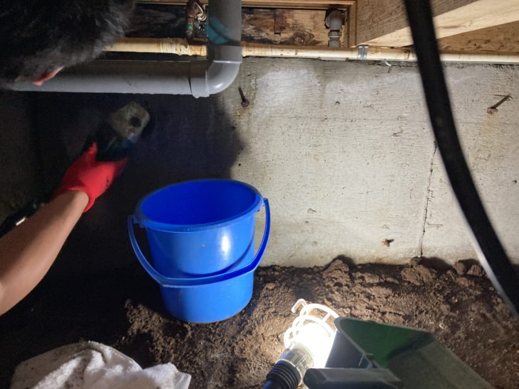 静岡県伊豆の国市／給湯配管漏水補修工事Ｙ様邸／配管修理・配管工事・水漏れ