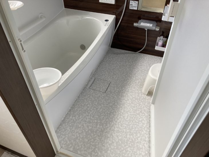 静岡県函南町柏谷／浴室改修工事／お風呂リフォーム・TOTOユニットバスサザナＳタイプ