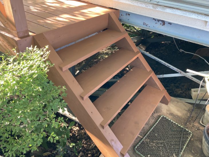 静岡県函南町上沢／デッキ改修工事／木造デッキ、木製デッキ、ウッドデッキ