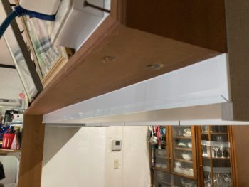 静岡県三島市大場／キッチン改修工事／キッチンリフォーム・LIXILシエラ・昇降棚