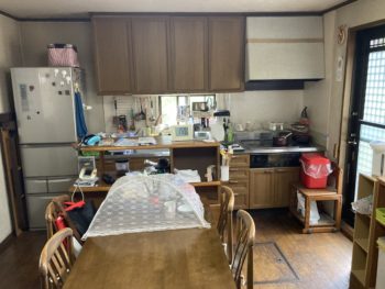 静岡県伊豆の国市南江間／キッチン改修工事・リビング内装工事／キッチンリフォーム・LIXILリクシルシエラ・内装リフォーム・フローリング張り替え・NODA　ウォークフィット6 