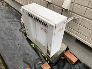 静岡県函南町柏谷／給湯器交換工事／エコジョーズ・エコ機能付き給湯器