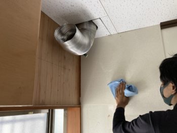 静岡県函南町柏谷／レンジフード交換工事／換気扇・キッチンリフォーム・Panasonic（パナソニック）スマートフードⅡ