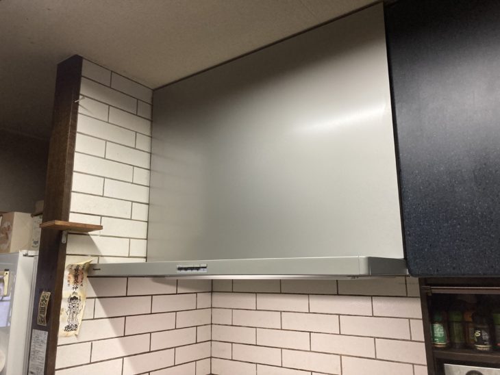 静岡県三島市東大場/レンジフード交換工事/換気扇・キッチンリフォーム
