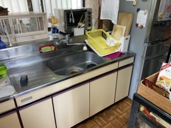 静岡県函南町上沢/キッチン改修工事/キッチンリフォーム・タカラスタンダード・ブロックキッチン エマーユ