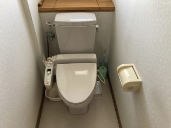 静岡県三島市萩／トイレ改修工事／トイレリフォーム・TOTO　GG-1・タンクレストイレ