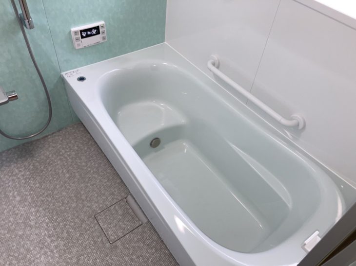 静岡県沼津市下香貫／浴室改修工事Ｓ様邸／お風呂リフォーム・TOTO サザナ　Sタイプ・こどもみらい住宅支援事業
