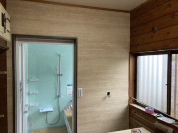 静岡県沼津市下香貫／浴室改修工事Ｓ様邸／お風呂リフォーム・TOTO サザナ　Sタイプ・こどもみらい住宅支援事業