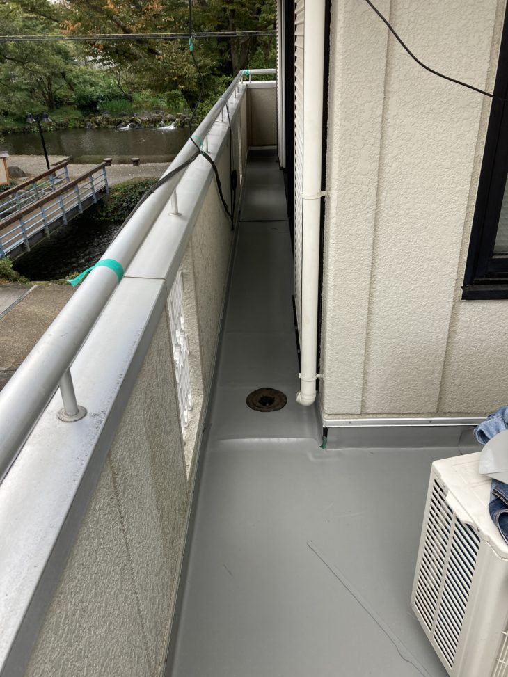 静岡県三島市大宮町／ベランダ防水工事Ｕ様邸／ベランダリフォーム・ベランダ修理