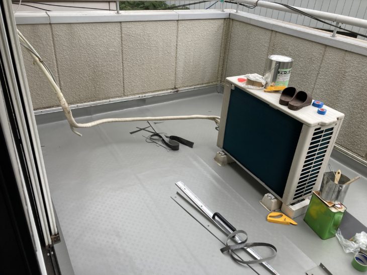 静岡県三島市大宮町／ベランダ防水工事Ｕ様邸／ベランダリフォーム・ベランダ修理