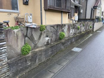 静岡県三島市藤代町／外構改修工事／外構リフォーム・フェンス設置・LIXILハイサモアT‐10