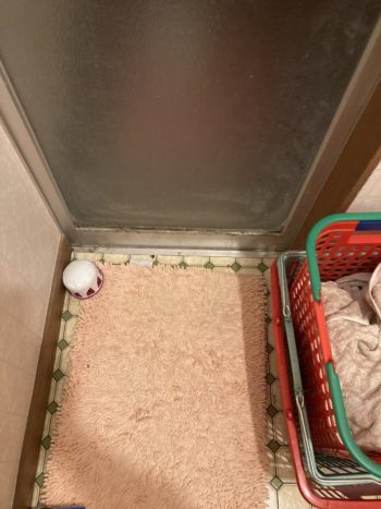 静岡県函南町上沢／脱衣場改修工事Ｔ様邸／洗面化粧台交換・TOTOVシリーズ