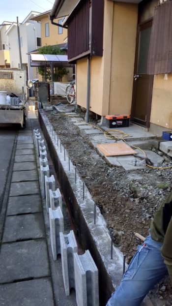 静岡県三島市藤代町／外構改修工事／外構リフォーム・フェンス設置・LIXILハイサモアT‐10