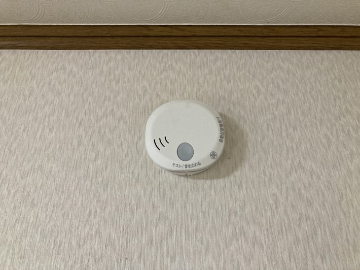 静岡県伊豆の国市韮山多田／火災警報器交換Ｉ様邸／DAIKEN・火の元監視盤・火災報知器