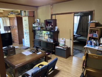 静岡県伊豆の国市北江間／リビング、廊下内装工事／内装リフォーム・壁紙張り替え