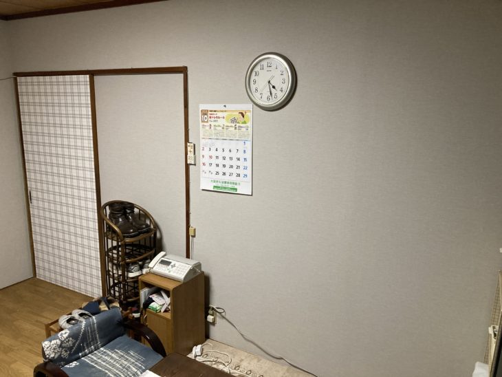 静岡県伊豆の国市北江間／リビング、廊下内装工事／内装リフォーム・壁紙張り替え