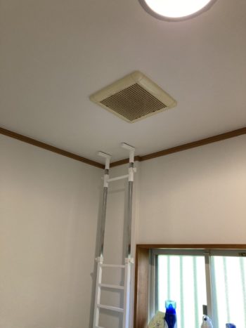 静岡県伊豆の国市奈古谷／換気扇交換工事Ｕ様邸／換気扇修理