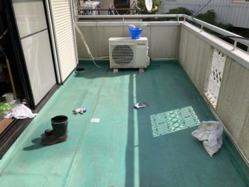 静岡県三島市大宮町／ベランダ防水工事Ｕ様邸／ベランダリフォーム・ベランダ修理