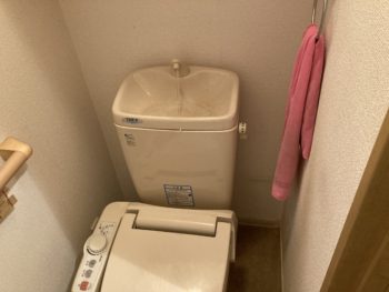 静岡県伊豆市関野／トイレ改修工事Ｔ様邸／トイレリフォーム・TOTOピュアレストQR