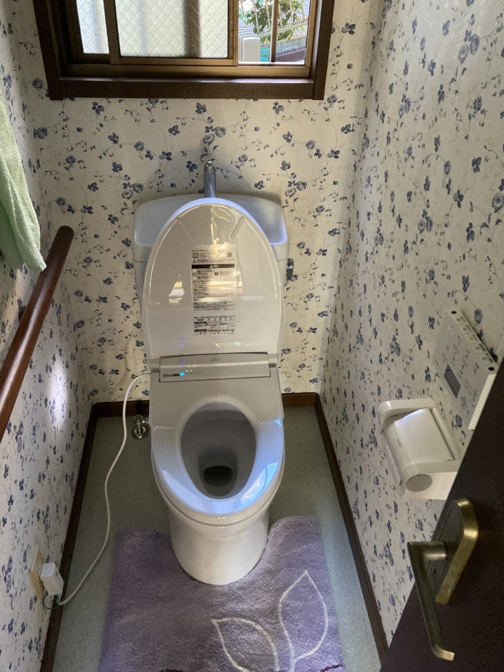 静岡県伊豆の国市長岡／トイレ改修工事／トイレリフォーム・TOTO
