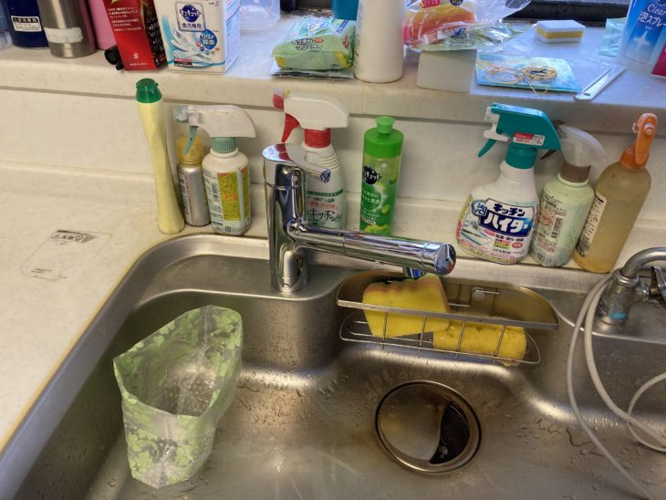 静岡県伊豆の国市四日町／キッチン水栓交換工事／キッチン水道