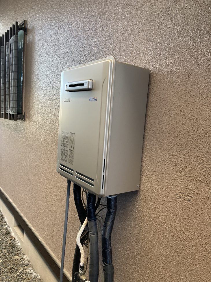 給湯器交換工事／エコジョーズ／静岡県三島市大場