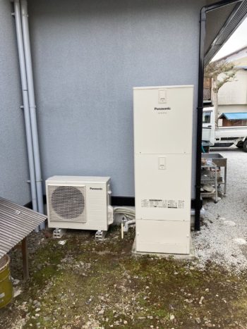 エコキュート交換工事／静岡県伊豆市牧之郷