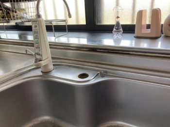 キッチン水栓交換工事・水漏れ／静岡県伊豆の国市