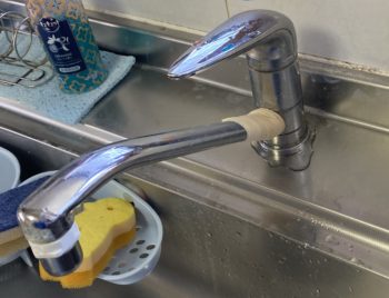 キッチンの蛇口水栓とお風呂のシャワーバス水栓交換／静岡県伊豆の国市南江間T様邸