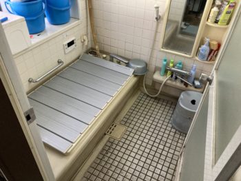 お風呂リフォーム・TOTOサザナ／静岡県伊豆市本立野