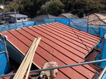 屋根カバー、塗装工事｜静岡県函南町大竹