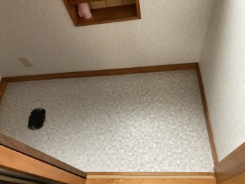 離れトイレ改修工事・TOTOピュアレストQR／静岡県伊豆市本柿木