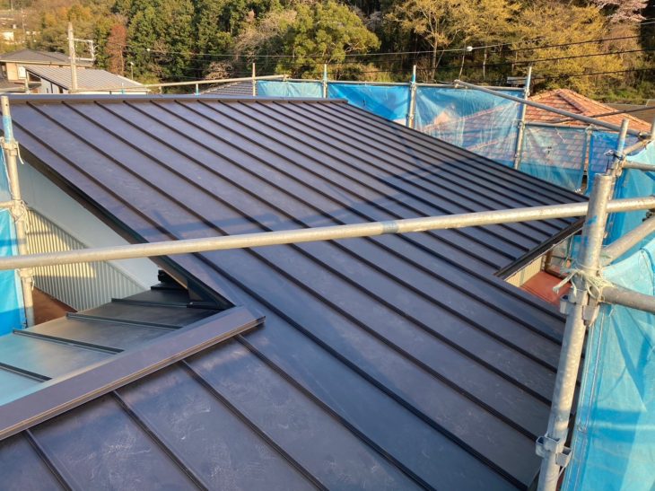 屋根カバー、塗装工事｜静岡県函南町大竹